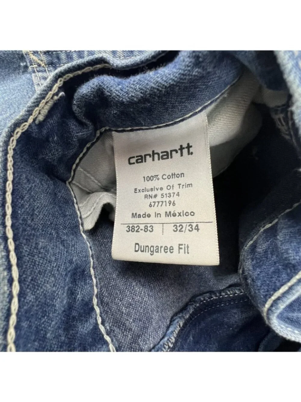 Carhartt Men’s 32” Cut-Off Denim Tool Shorts – Lot of 3 Pairs | Blue Utility - Picture 11 of 16